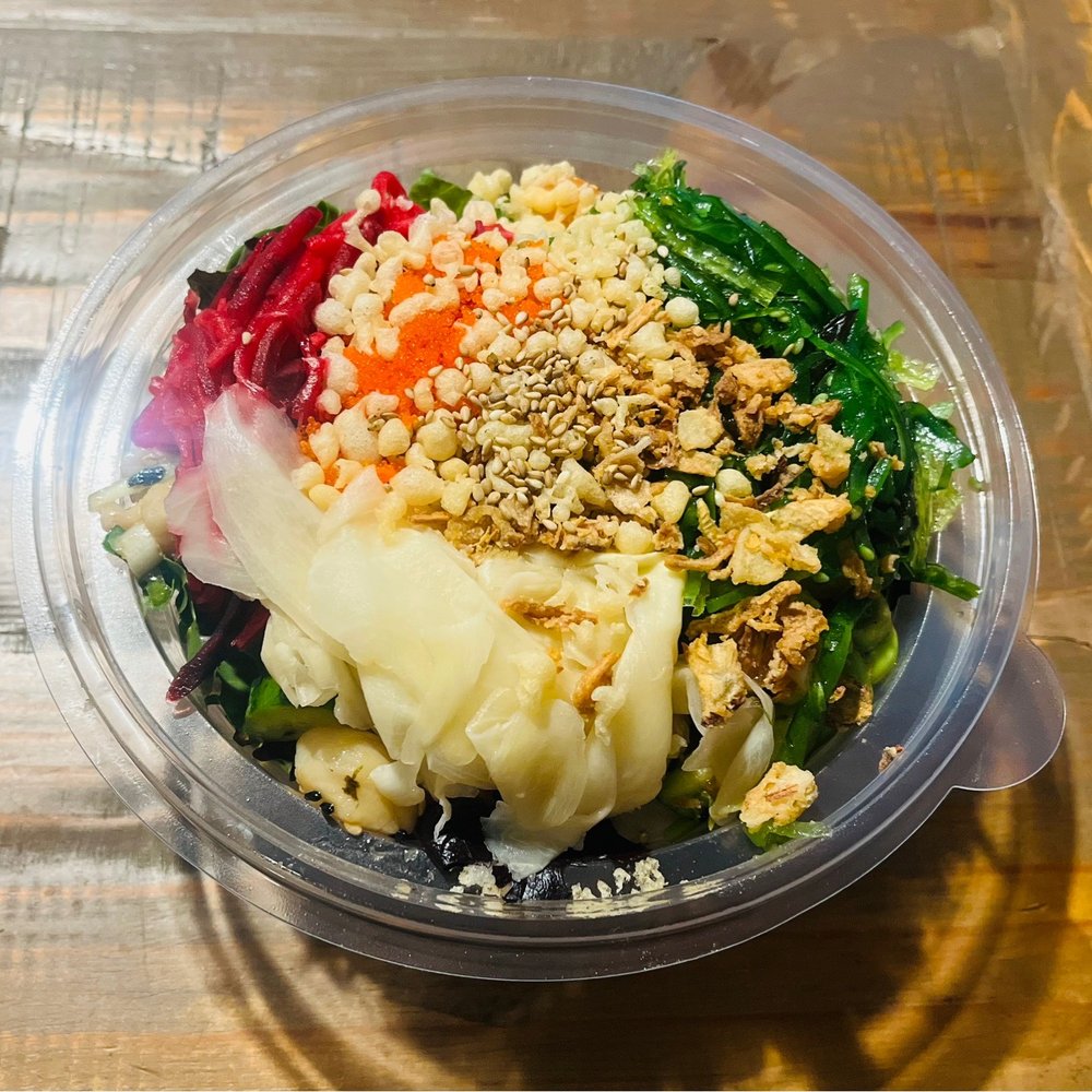 Poké Cafe - Regular Half and Half Bowl -$17 - Poke Near Me - Glendale, California Poké Cafe - Regular Half and Half Bowl -$17 - Poke Near Me - Glendale, California