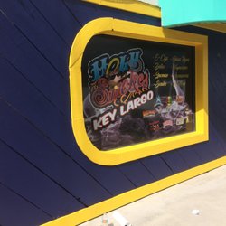 Holy Smokes Key Largo - Look out for the blue & gold building MM103