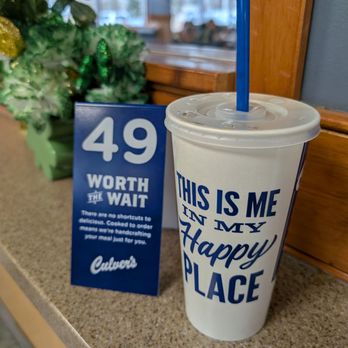 Culver's - Order number and fountain drink - Burgers Near Me - Blaine, Minnesota Culver's - Order number and fountain drink - Burgers Near Me - Blaine, Minnesota