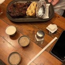 The Woodshed Restaurant - Ribeye well done