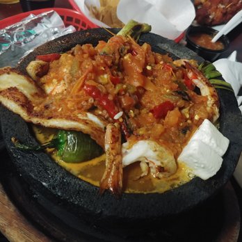 Little Mexico - Seafood Molcajete - Mexican Near Me - Montebello, California
