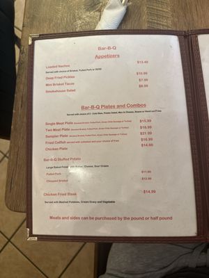Menu photo 1 Greg's BBQ Belen, NM