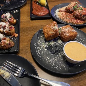 Fairview Social - APPS- Brushetta, meatballs, shrimp cocktail, and fried mac n cheese - New American Near Me - Wildwood, New Jersey Fairview Social - APPS- Brushetta, meatballs, shrimp cocktail, and fried mac n cheese - New American Near Me - Wildwood, New Jersey