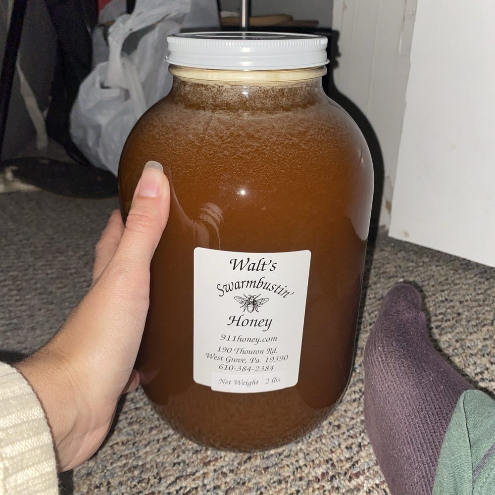 Swarmbustin'honey - Truly raw honey! Tastes amazing and is such high quality - Honey Near Me - West Grove, Pennsylvania Swarmbustin'honey - Truly raw honey! Tastes amazing and is such high quality - Honey Near Me - West Grove, Pennsylvania