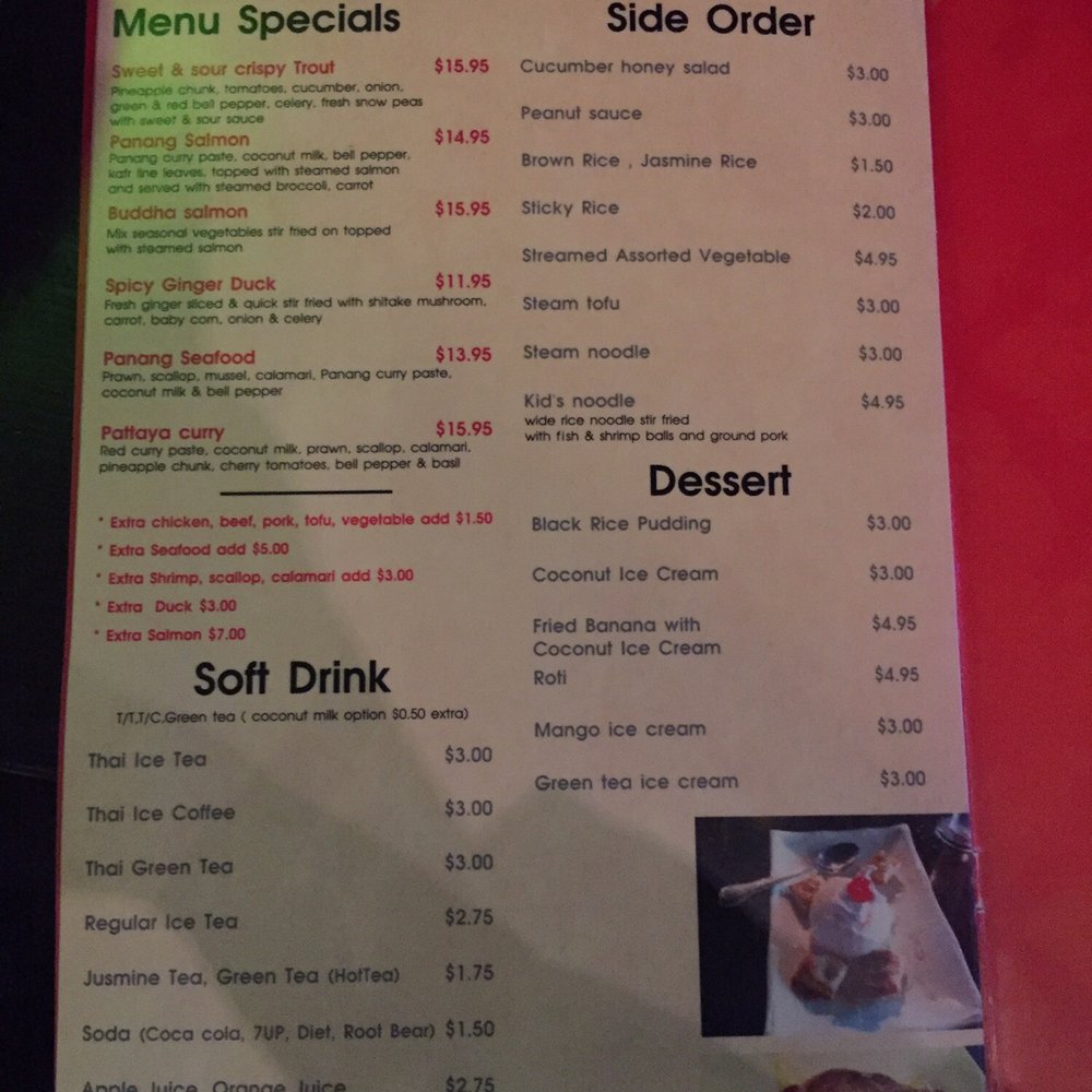Phayathai Cuisine - Menu - Thai Near Me - Seattle, Washington Phayathai Cuisine - Menu - Thai Near Me - Seattle, Washington