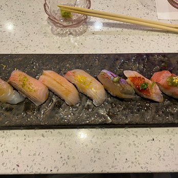 Heian - Fresh, really good, got to try a variety. Favorite was the mackerel nigiri. - Sushi Bars Near Me - McKinney, Texas
