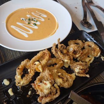 333 Pacific - Calamari... delicious! 1/3 eaten before we remembered to take a pic! - Steakhouses Near Me - Oceanside, California
