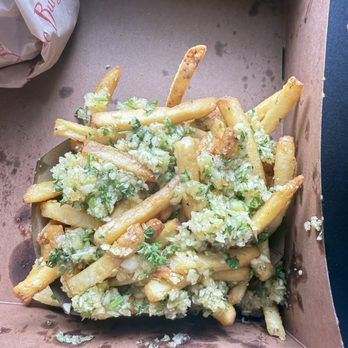 Acme Burger - College Ave - Garlic fries heaven!! - Burgers Near Me - Santa Rosa, California