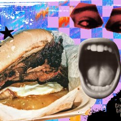 Big back breakfast sandwich