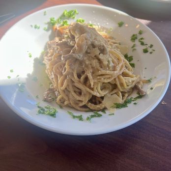 Chef Agir Restaurant Bar - Excellent version of carbonara! - Mediterranean Near Me - Portland, Oregon