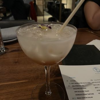 Bansang - Son of a peach cocktail - Korean Near Me - San Francisco, California