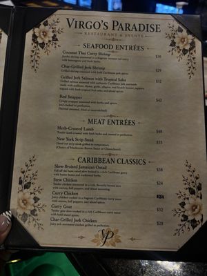 Menu photo 4 Virgo's Paradise Restaurant Hillside, NJ Menu photo 4 Virgo's Paradise Restaurant Hillside, NJ