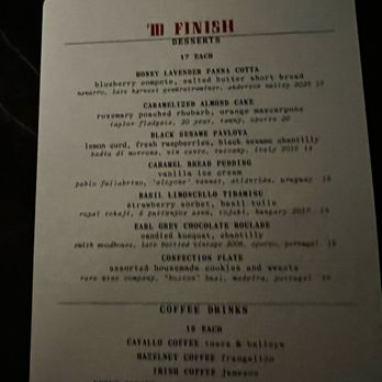 Sula - Menu - Cocktail Bars Near Me - Sausalito, California