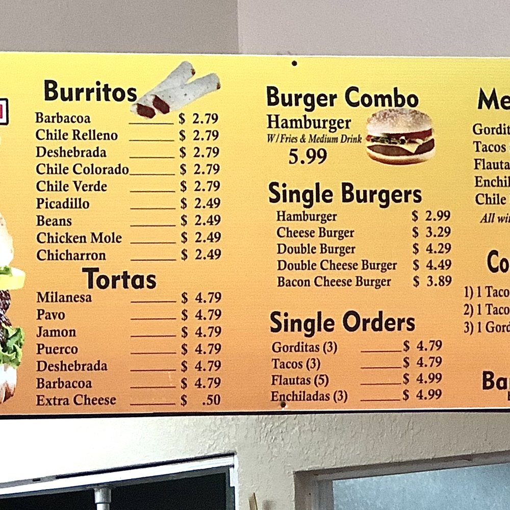 Pirco's Charbroil - Inside menu - Mexican Near Me - El Paso, Texas Pirco's Charbroil - Inside menu - Mexican Near Me - El Paso, Texas