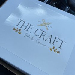 The Craft - We brought some home!   Almond croissant & cherry turnover was flaky/well crafted.