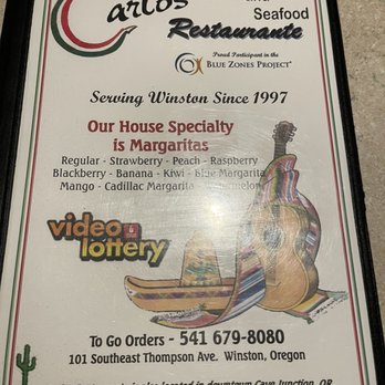Carlos Restaurante - Menu 6/18/22 - Mexican Near Me - Winston, Oregon Carlos Restaurante - Menu 6/18/22 - Mexican Near Me - Winston, Oregon