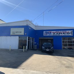 Exterior photo of USA Wholesale Tires - Denton, Texas Exterior photo of USA Wholesale Tires - Denton, Texas