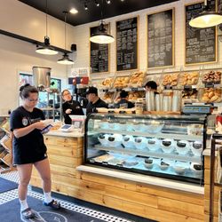 Bagel House...all those choices!