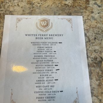 White’s Ferry Brewery - Breweries Near Me - Leesburg, Virginia