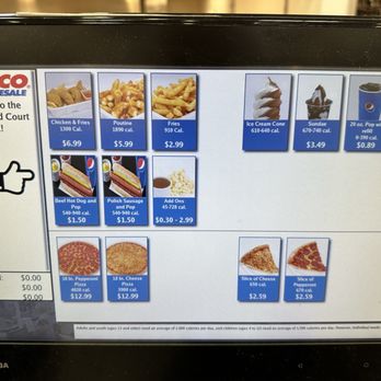 Costco Wholesale - Food court menu - Wholesale Stores Near Me - Vaughan, Ontario Costco Wholesale - Food court menu - Wholesale Stores Near Me - Vaughan, Ontario