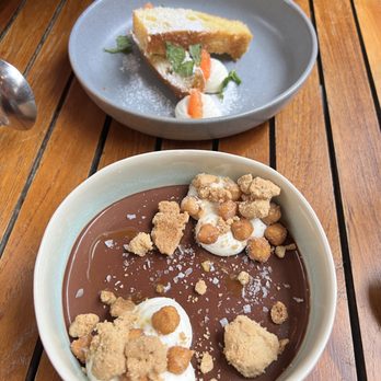 Iron Gate - BITTERSWEET CHOCOLATE BUDINO and OLIVE OIL TORTA - New American Near Me - Washington, DC, District of Columbia Iron Gate - BITTERSWEET CHOCOLATE BUDINO and OLIVE OIL TORTA - New American Near Me - Washington, DC, District of Columbia