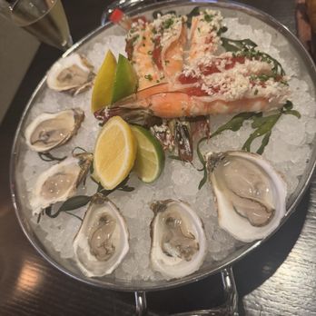 Bourbon Steak Orange County - Cupids choice oysters and cocktail shrimp - Steakhouses Near Me - Dana Point, California Bourbon Steak Orange County - Cupids choice oysters and cocktail shrimp - Steakhouses Near Me - Dana Point, California