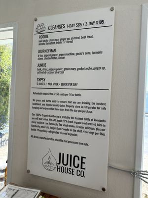 Menu photo 3 Juice House - Petaluma Petaluma, CA