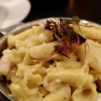 Driftlight Steakhouse - Local Shrimp Mac & Cheese - campanelle pasta, truffle white cheese sauce - Steakhouses Near Me - Tampa, Florida Driftlight Steakhouse - Local Shrimp Mac & Cheese - campanelle pasta, truffle white cheese sauce - Steakhouses Near Me - Tampa, Florida