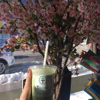 Salon de Thé Oasis - Iced green tea latte - Coffee & Tea Supplies Near Me - Montreal, Quebec Salon de Thé Oasis - Iced green tea latte - Coffee & Tea Supplies Near Me - Montreal, Quebec