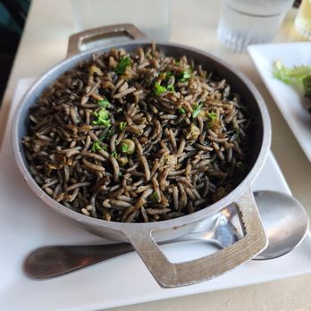 Djon Djon - Djon djon (black rice) - Haitian Near Me - New York, New York Djon Djon - Djon djon (black rice) - Haitian Near Me - New York, New York