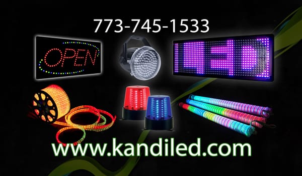 Kandi Led Signs And Lights In Chicago 2600 N Cicero Ave Chicago Il Lighting Stores Mapquest