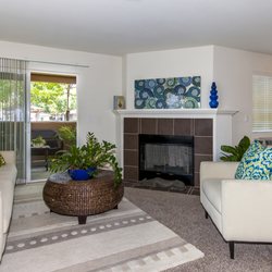 The Woods Apartments - Edenwood One Bedroom Townhome with Fireplace