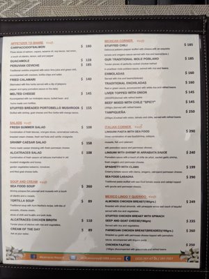 Menu photo 6 Alcatraces Las Jarretaderas, NAY