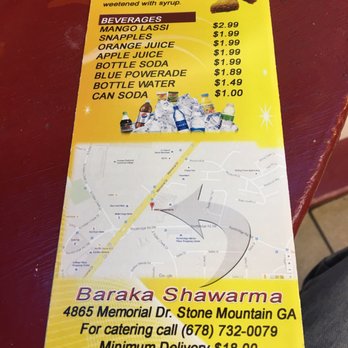 Arhiboo Shawarma - Menu - Middle Eastern Near Me - Stone Mountain, Georgia