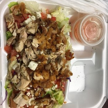Athena Roasted Chicken - Sid's Salad so good! - Greek Near Me - Maitland, Florida