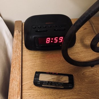 Asilomar Conference Grounds - They didn't even try to fix or replace the front of the alarm clock - Hotels Near Me - Pacific Grove, California Asilomar Conference Grounds - They didn't even try to fix or replace the front of the alarm clock - Hotels Near Me - Pacific Grove, California