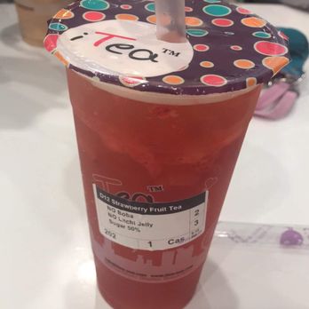 i-Tea - Strawberry Fruit Tea - Bubble Tea Near Me - San Jose, California i-Tea - Strawberry Fruit Tea - Bubble Tea Near Me - San Jose, California