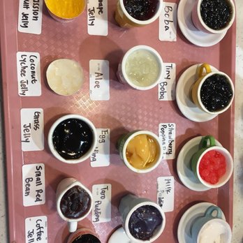Volcano Tea House - Different boba-like things - Taiwanese Near Me - Aurora, Colorado