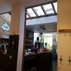 La Marmite de Simone - Bar Area; Kitchen in background.