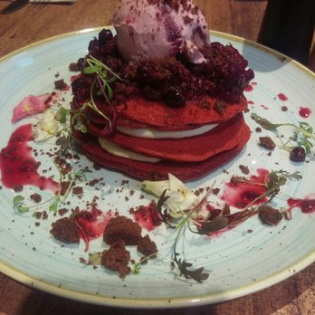 50sixone - Red velvet pancakes - Desserts Near Me - Hyde Park, SA