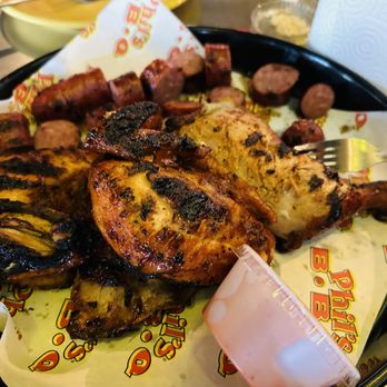 Phil's BBQ - 11/25/24 Chicken was very tender, bursting w/  flavor. moist - Barbeque Near Me - Temecula, California