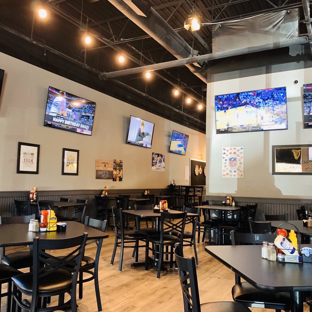 The Draft Room At Berwick - Regular tables and chairs, some high tops - Sports Bars Near Me - Savannah, Georgia The Draft Room At Berwick - Regular tables and chairs, some high tops - Sports Bars Near Me - Savannah, Georgia