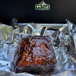 Swingle Meat - Money Muscle after 3.5 hour smoke
