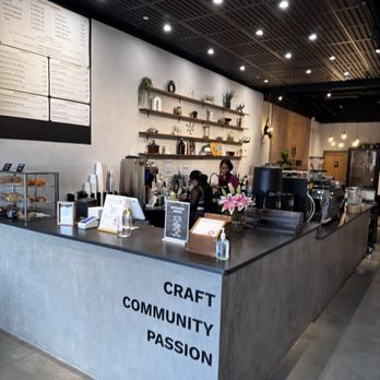 Chapter 2 Coffee Roasters - Interior counter. - Coffee Roasteries Near Me - Piscataway, New Jersey
