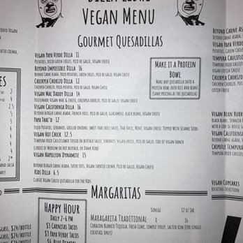 Dilla Libre Uno - Menu - Tacos Near Me - Phoenix, Arizona Dilla Libre Uno - Menu - Tacos Near Me - Phoenix, Arizona