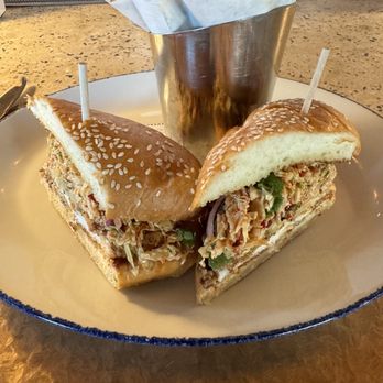 Pacific Table - Korean Chicken Sandwich - Seafood Near Me - Irving, Texas Pacific Table - Korean Chicken Sandwich - Seafood Near Me - Irving, Texas