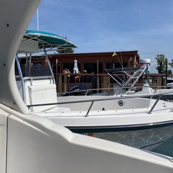 Bill Fritts' Browns - View from the slip. - Bars Near Me - Clay, Michigan