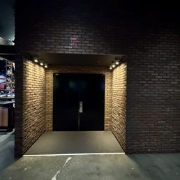 The super-secret entrance to the "speakeasy"