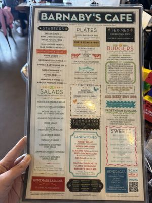 Menu photo 2 Barnaby's Cafe Houston, TX Menu photo 2 Barnaby's Cafe Houston, TX