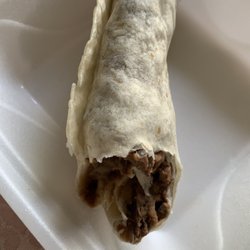 Mexico Chiquito - Bad photo because my husband started to devour it. Excellent burrito!